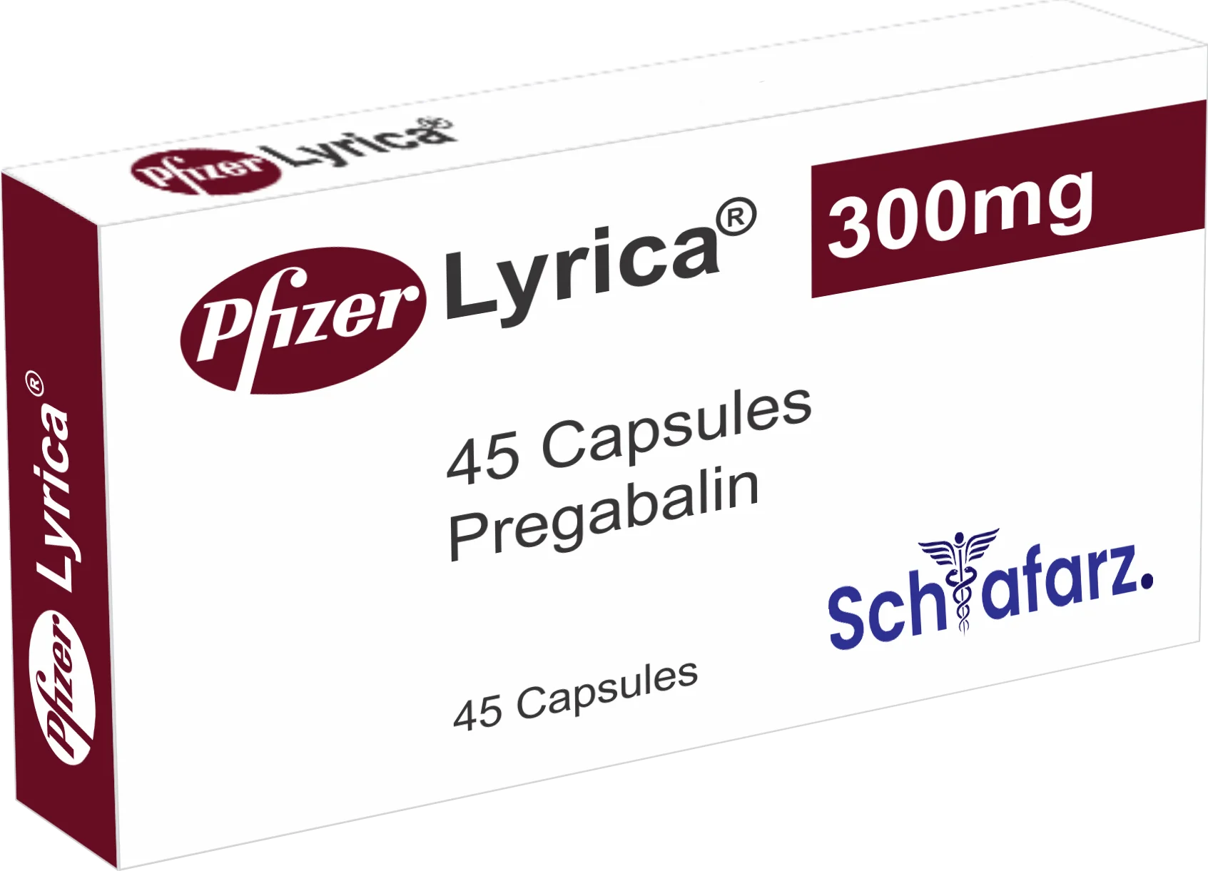 Pregabalin 300mg 45 Kapseln Lyrica