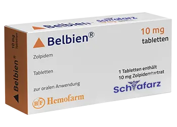 Zolpidem Belbien 10mg 30 Tabletten Schlafarz.net